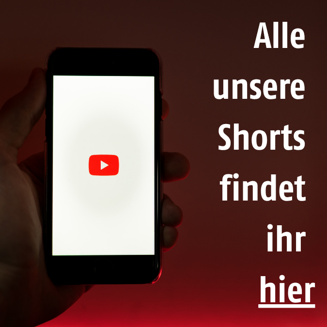Link Teaser zum YouTube Kanal mit den Shorts